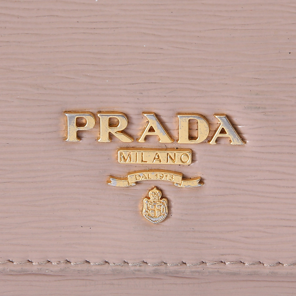 PRADA(USED)프라다 1MH176 비텔로 무브 반지갑