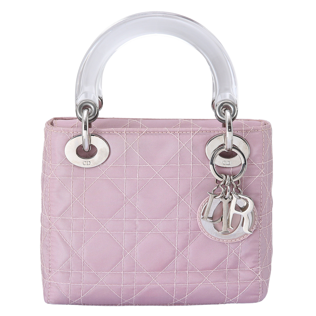 CHRISTIAN DIOR(USED)크리스찬디올 패브릭 레이디디올 미니