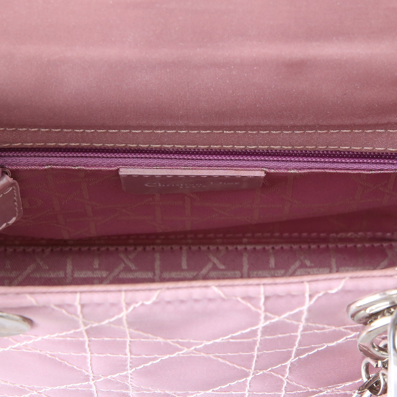 CHRISTIAN DIOR(USED)크리스찬디올 패브릭 레이디디올 미니