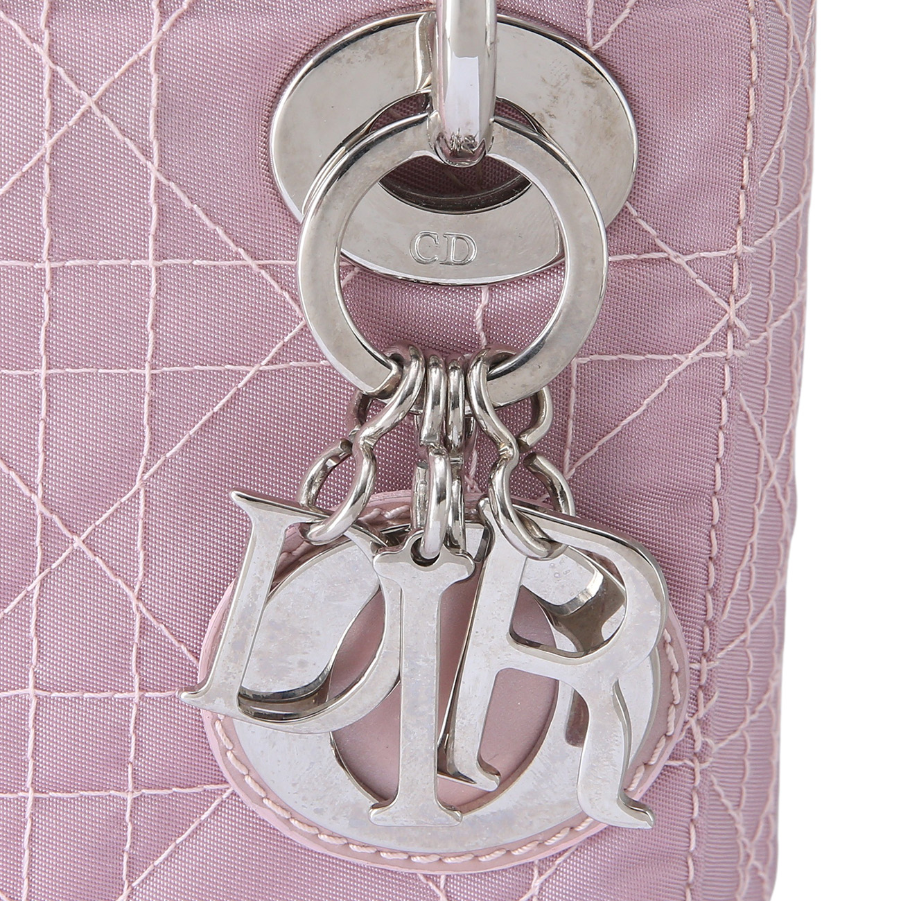 CHRISTIAN DIOR(USED)크리스찬디올 패브릭 레이디디올 미니