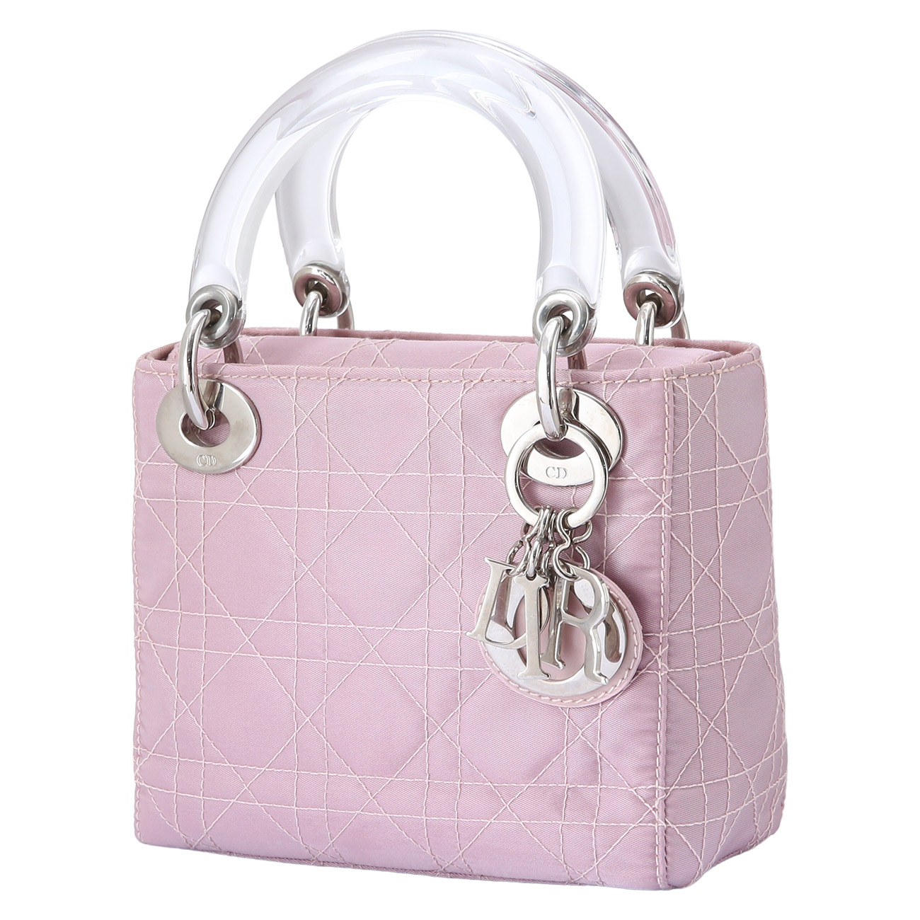 CHRISTIAN DIOR(USED)크리스찬디올 패브릭 레이디디올 미니