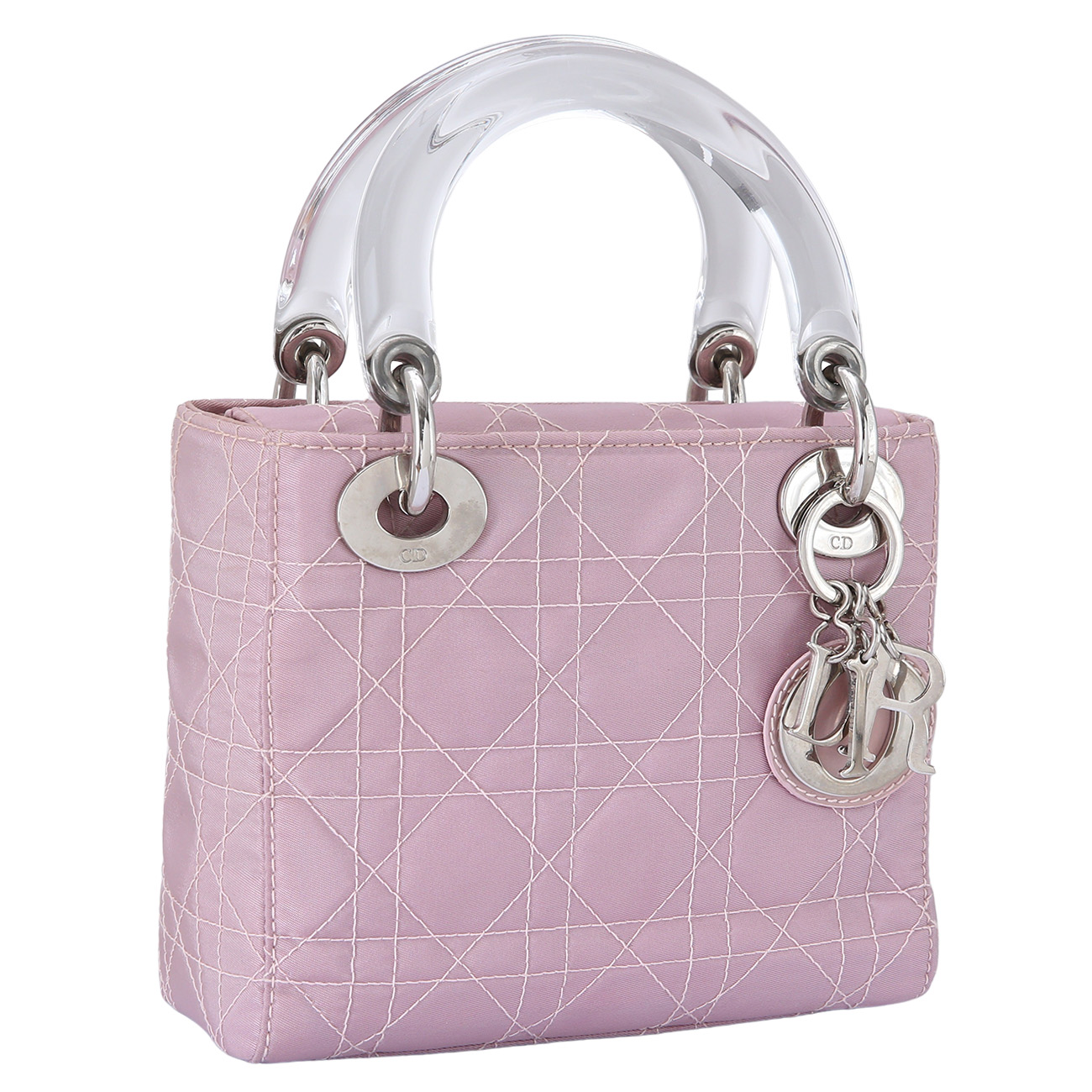 CHRISTIAN DIOR(USED)크리스찬디올 패브릭 레이디디올 미니