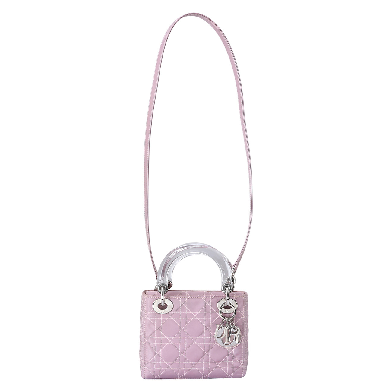 CHRISTIAN DIOR(USED)크리스찬디올 패브릭 레이디디올 미니