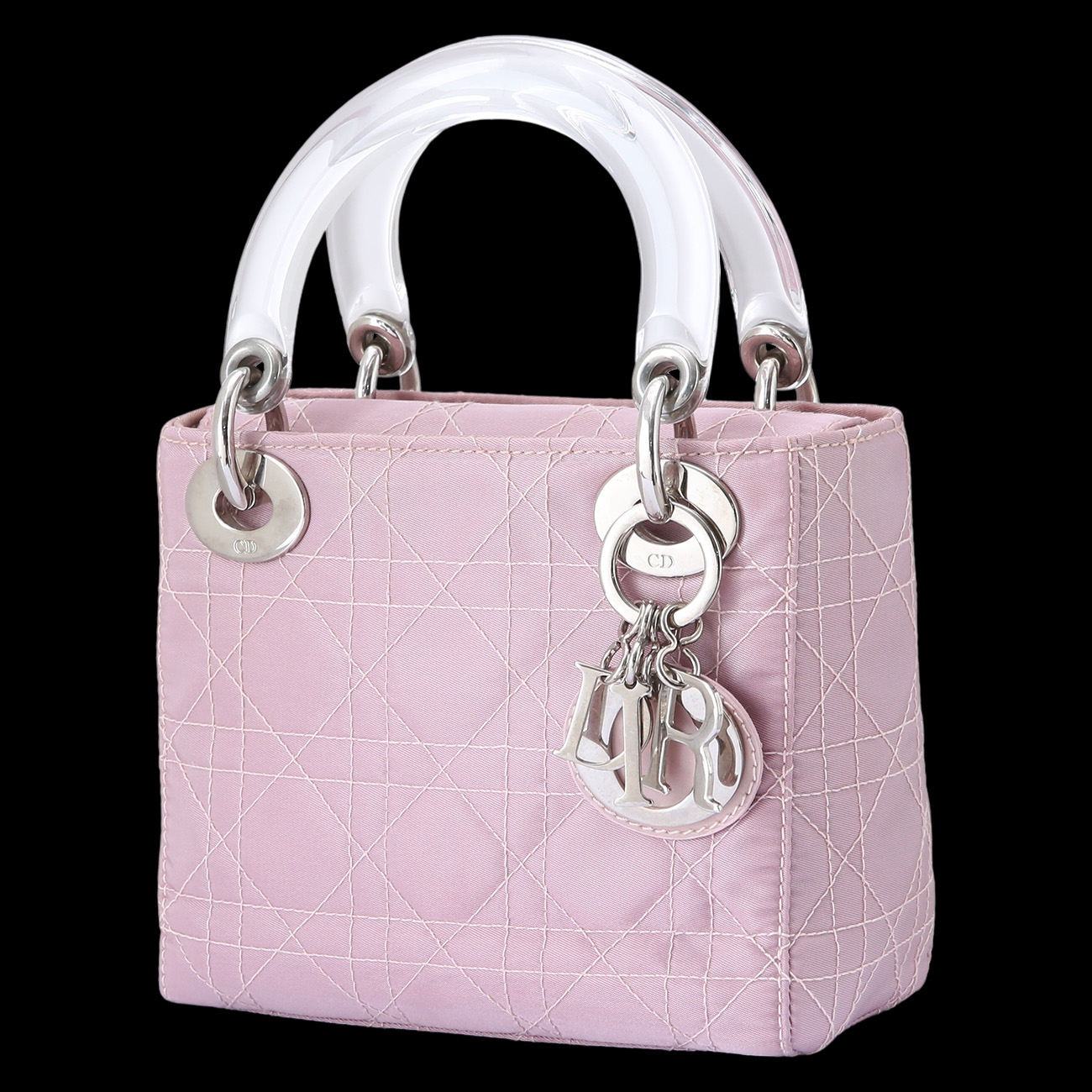 CHRISTIAN DIOR(USED)크리스찬디올 패브릭 레이디디올 미니