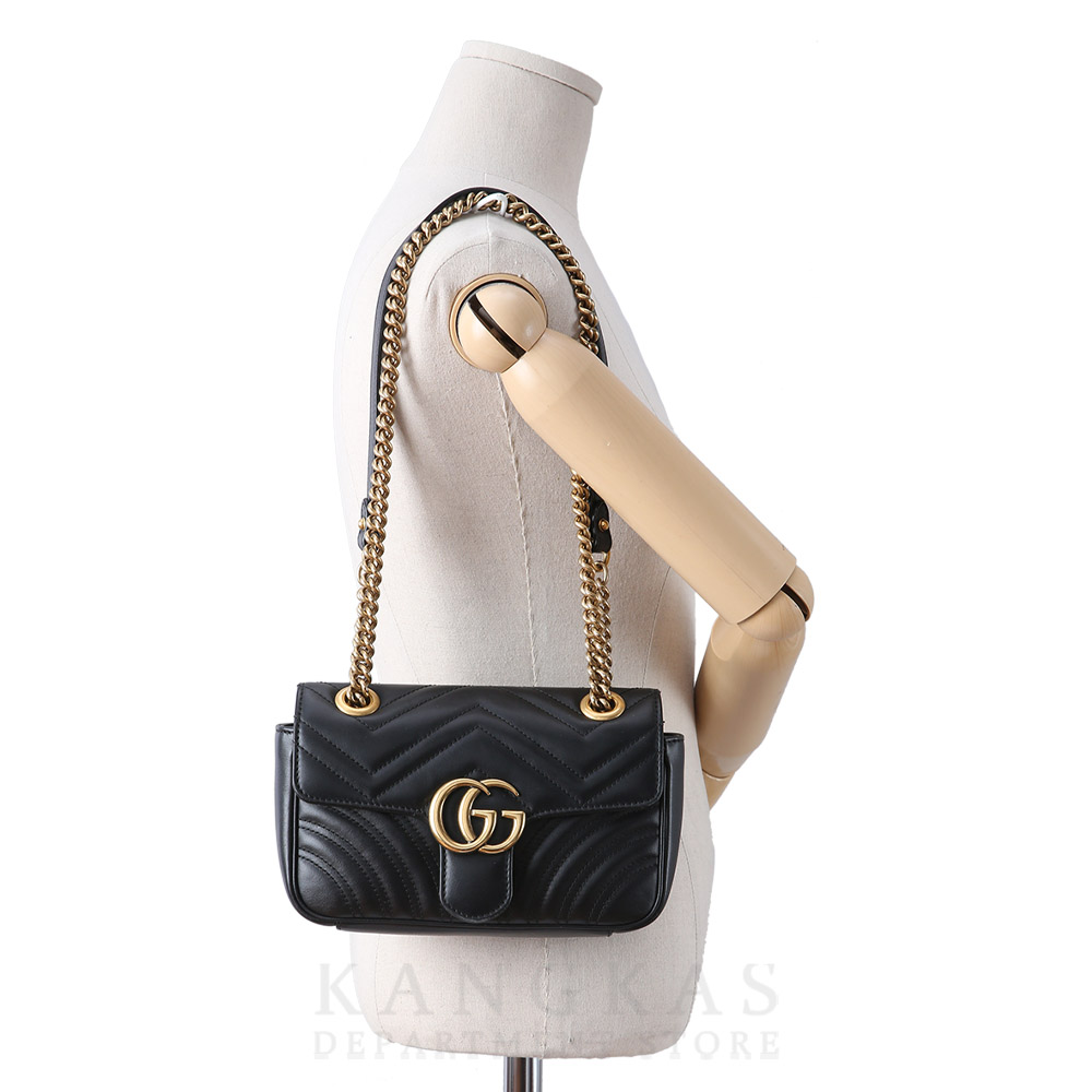 GUCCI(USED)구찌 446744 GG마몽 마틀라세 미니 숄더백