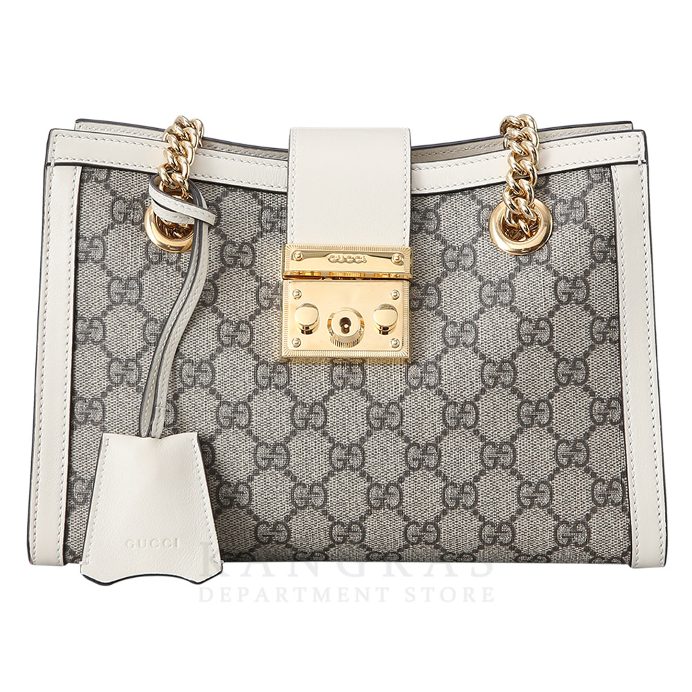 GUCCI(USED)구찌 498156 패들락 GG수프림 숄더백