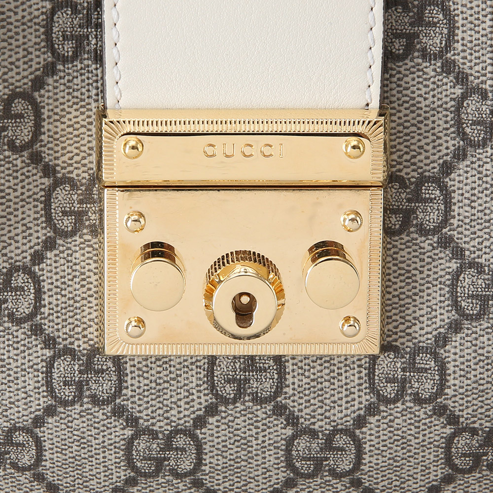 GUCCI(USED)구찌 498156 패들락 GG수프림 숄더백