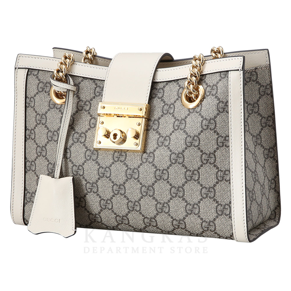 GUCCI(USED)구찌 498156 패들락 GG수프림 숄더백