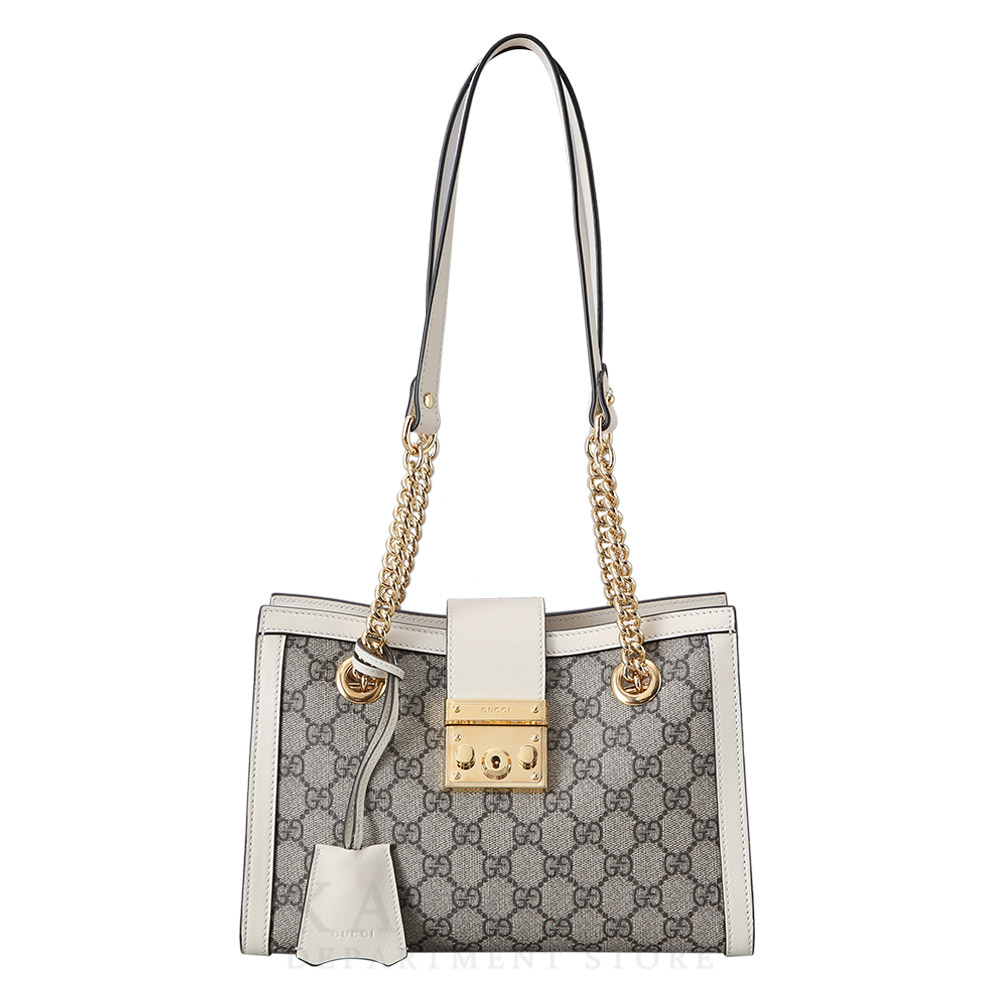 GUCCI(USED)구찌 498156 패들락 GG수프림 숄더백