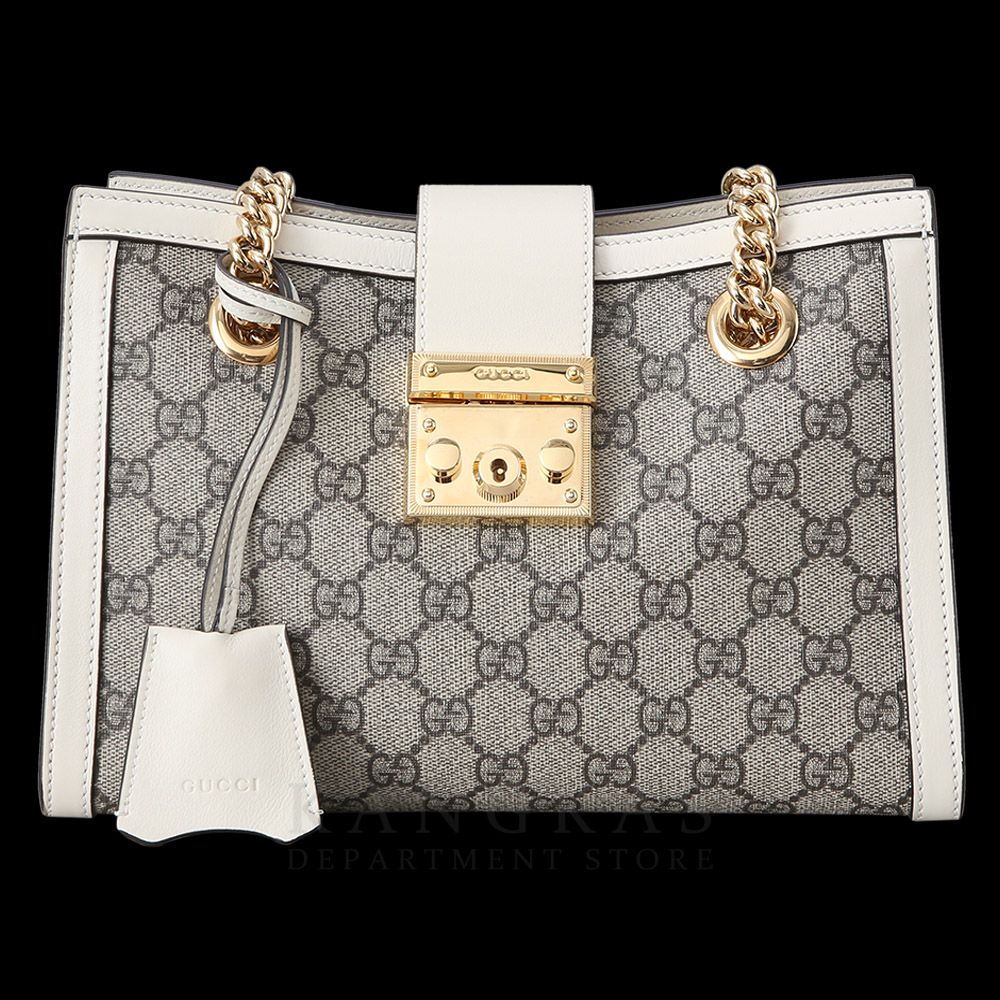 GUCCI(USED)구찌 498156 패들락 GG수프림 숄더백