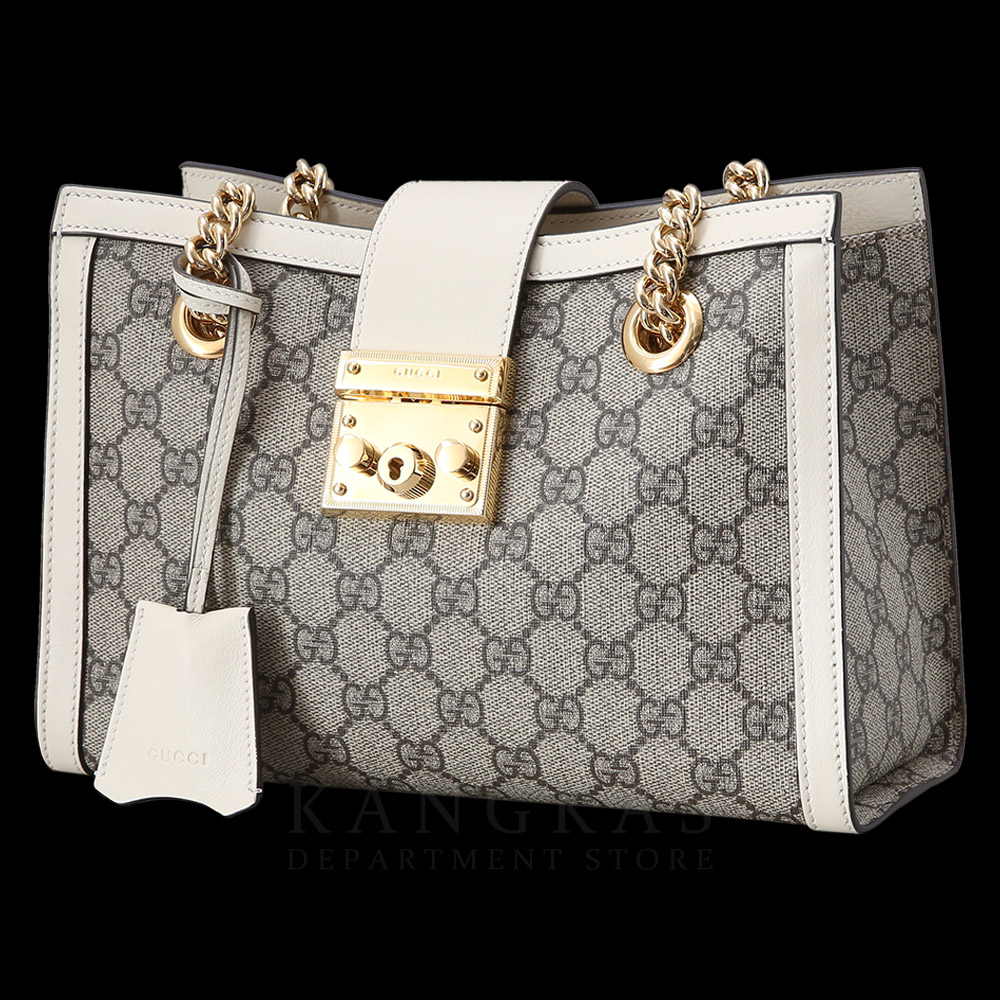 GUCCI(USED)구찌 498156 패들락 GG수프림 숄더백