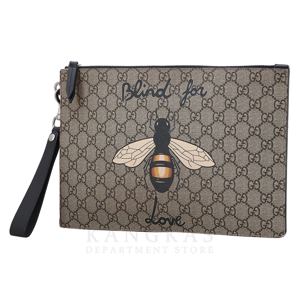 GUCCI(USED)구찌 PVC 수프림 클러치백