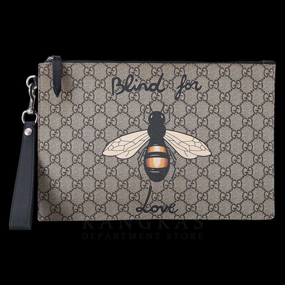 GUCCI(USED)구찌 PVC 수프림 클러치백