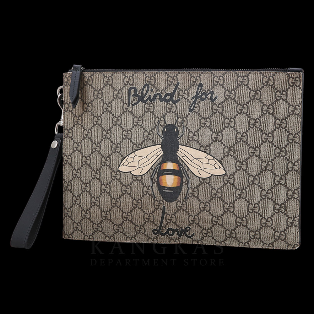 GUCCI(USED)구찌 PVC 수프림 클러치백