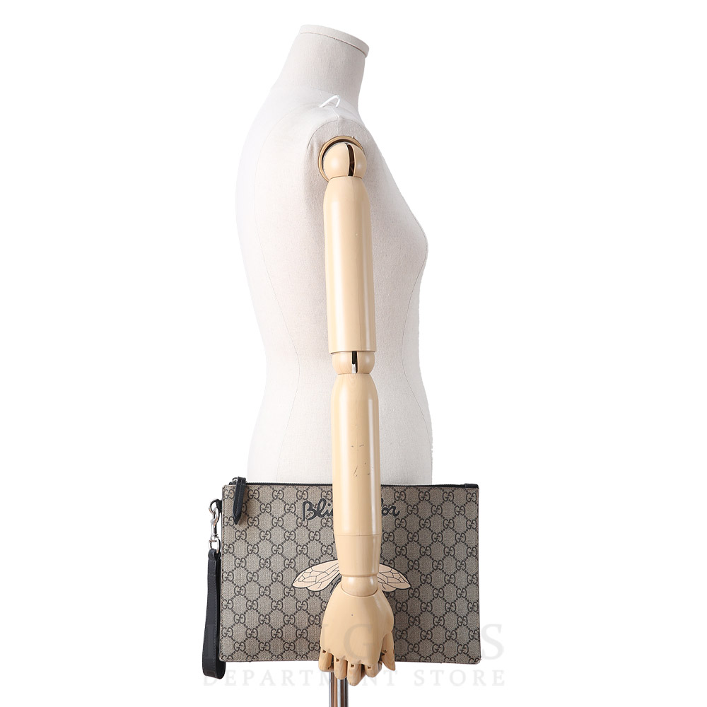 GUCCI(USED)구찌 PVC 수프림 클러치백