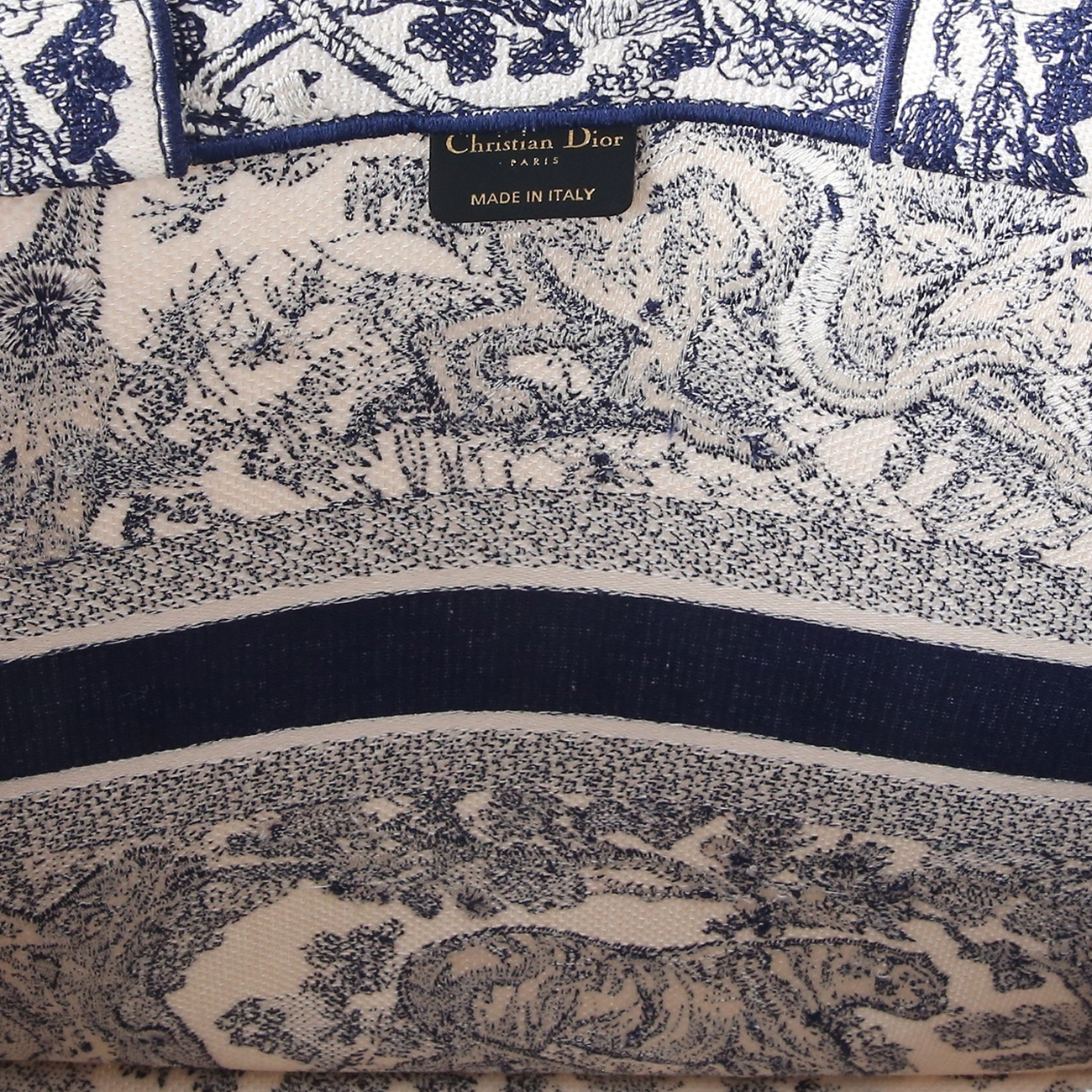 CHRISTIAN DIOR(USED)크리스찬디올 오블리크 북토트백 라지