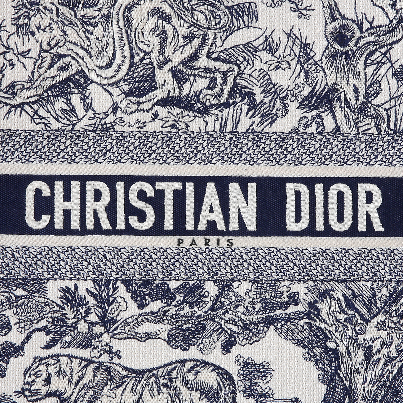 CHRISTIAN DIOR(USED)크리스찬디올 오블리크 북토트백 라지
