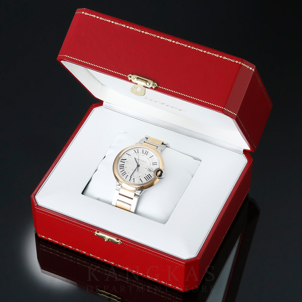 CARTIER(USED)까르띠에 발롱블루 42 콤비 @@@