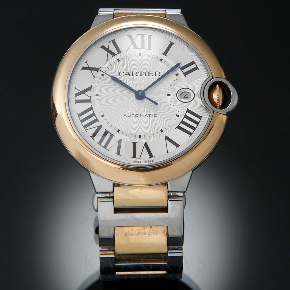 CARTIER(USED)까르띠에 발롱블루 42 콤비 @@@