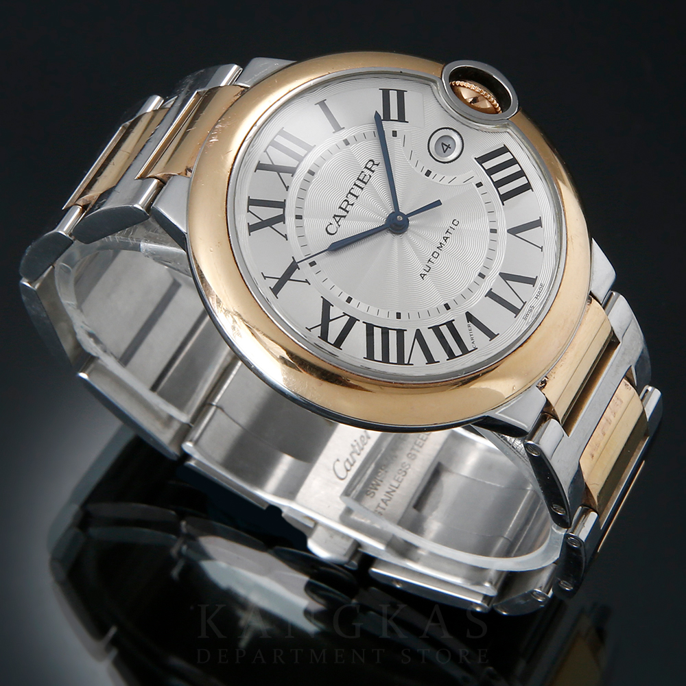 CARTIER(USED)까르띠에 발롱블루 42 콤비 @@@