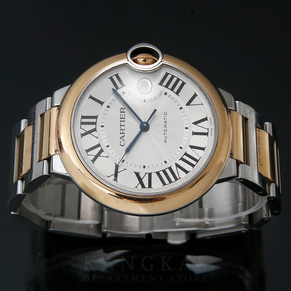 CARTIER(USED)까르띠에 발롱블루 42 콤비 @@@