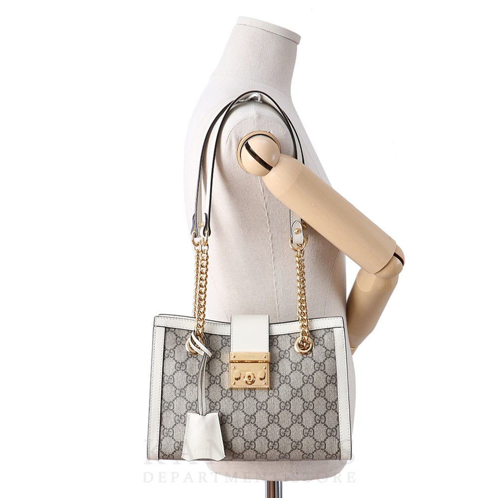GUCCI(USED)구찌 498156 패들락 GG수프림 숄더백