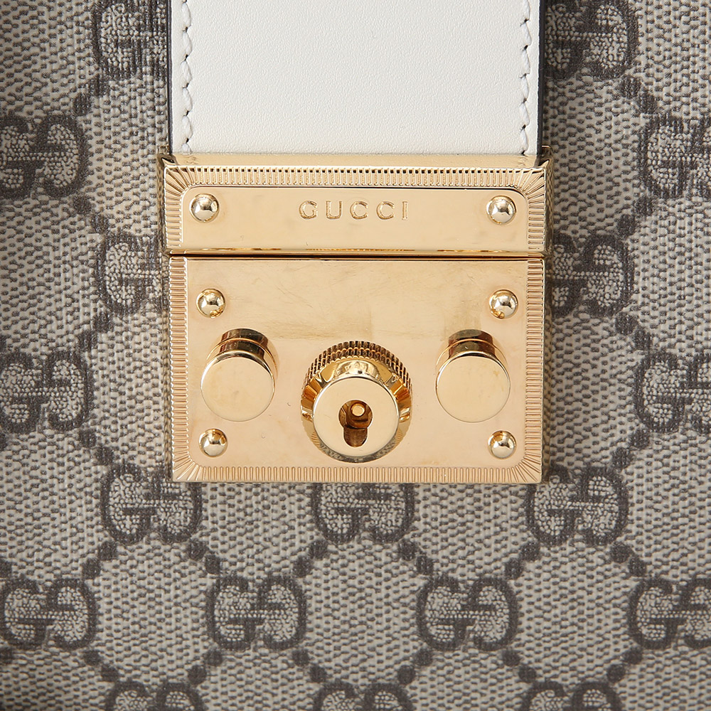 GUCCI(USED)구찌 498156 패들락 GG수프림 숄더백