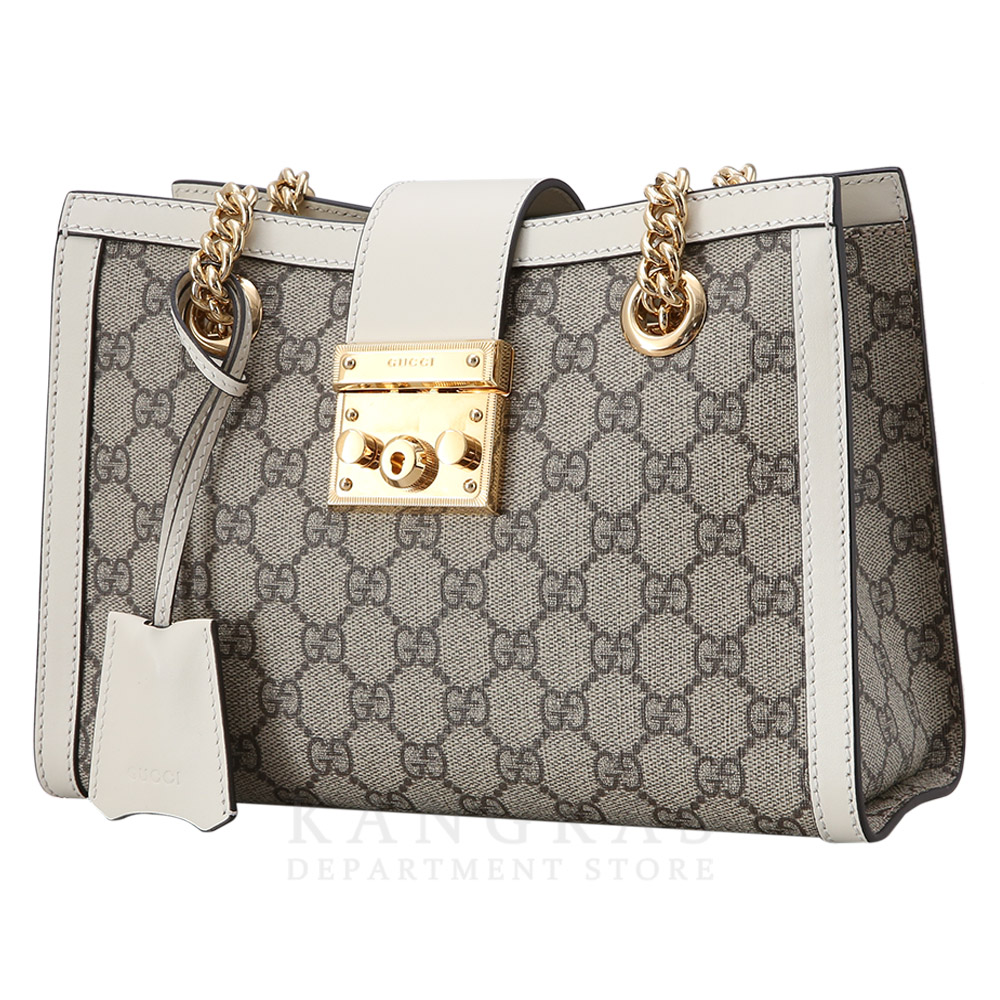 GUCCI(USED)구찌 498156 패들락 GG수프림 숄더백