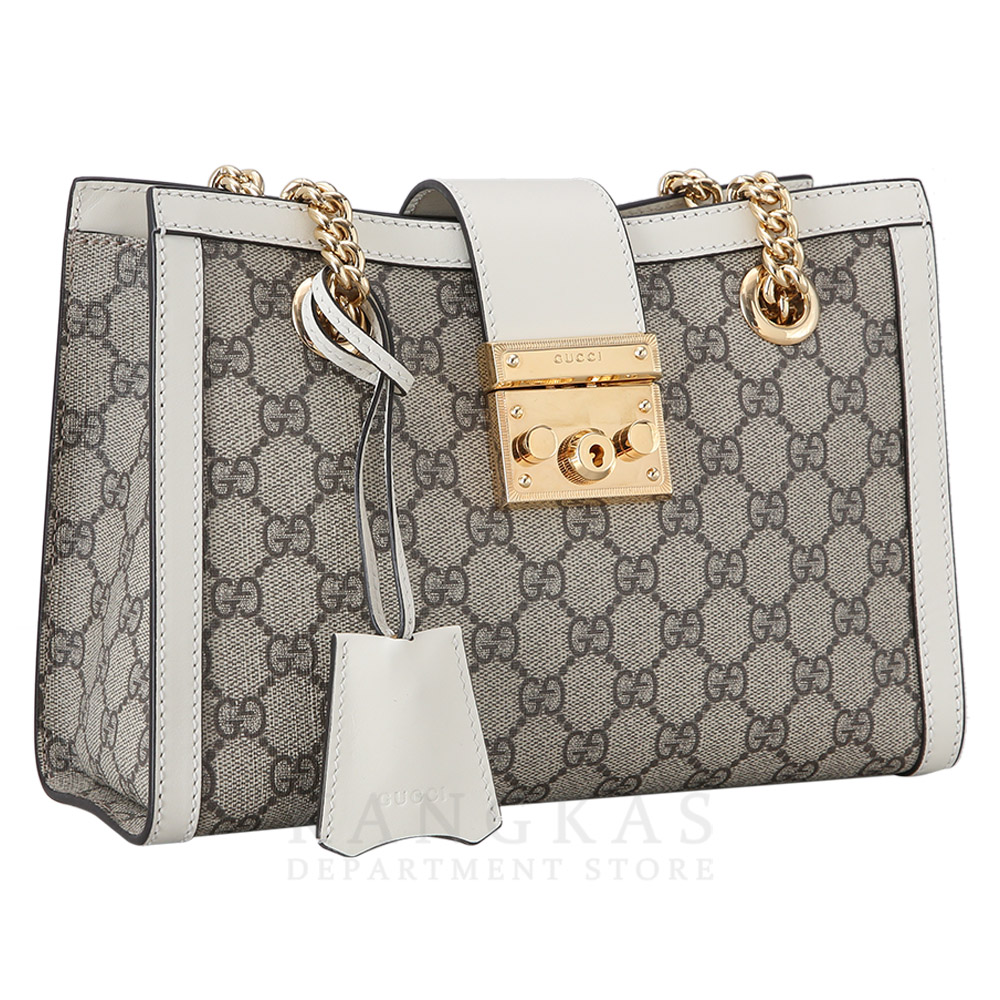 GUCCI(USED)구찌 498156 패들락 GG수프림 숄더백