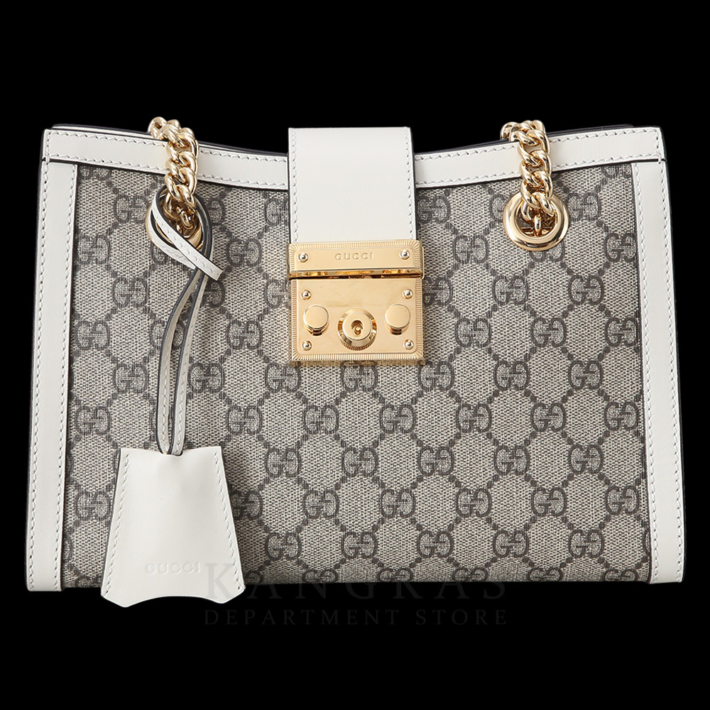 GUCCI(USED)구찌 498156 패들락 GG수프림 숄더백