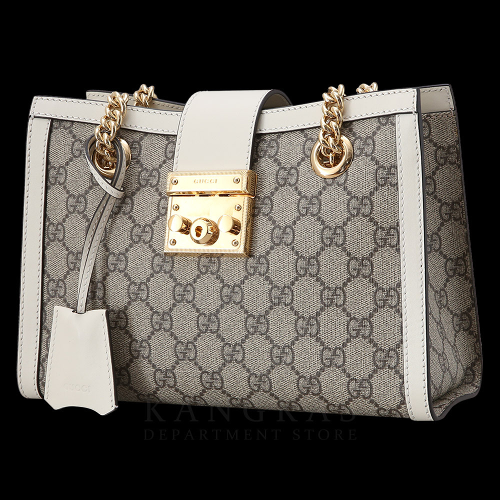 GUCCI(USED)구찌 498156 패들락 GG수프림 숄더백