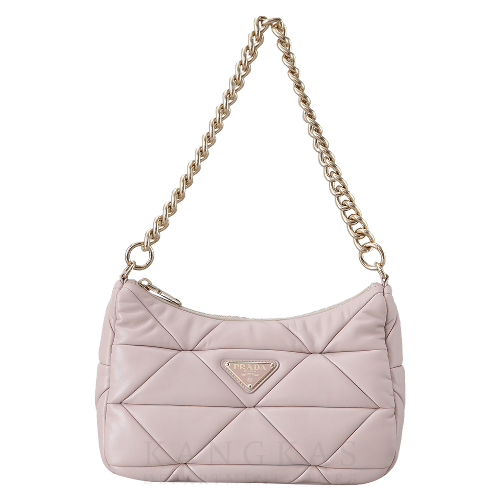 PRADA(USED)프라다 시스템 나파 패치워크 숄더 백