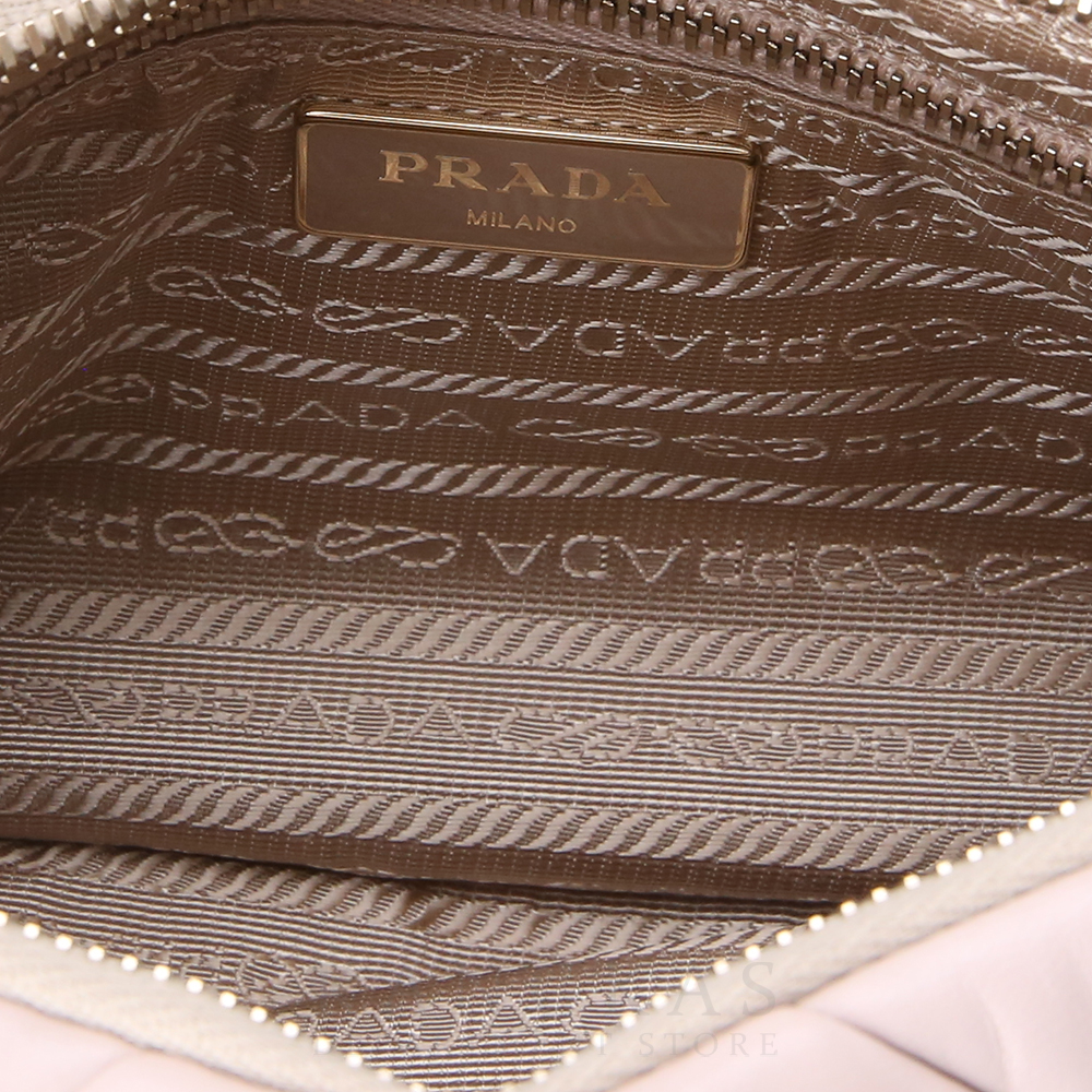 PRADA(USED)프라다 시스템 나파 패치워크 숄더 백