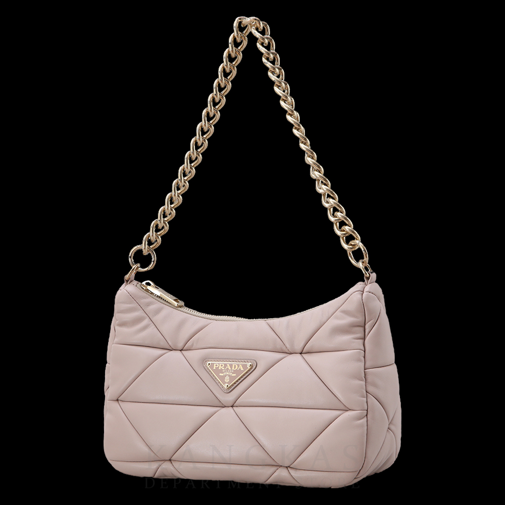 PRADA(USED)프라다 시스템 나파 패치워크 숄더 백