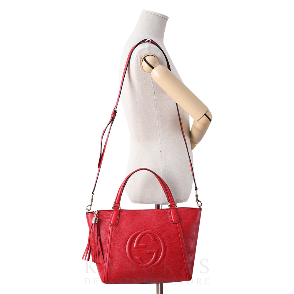 GUCCI(USED)구찌 369176 소호 레더 토트겸 숄더백
