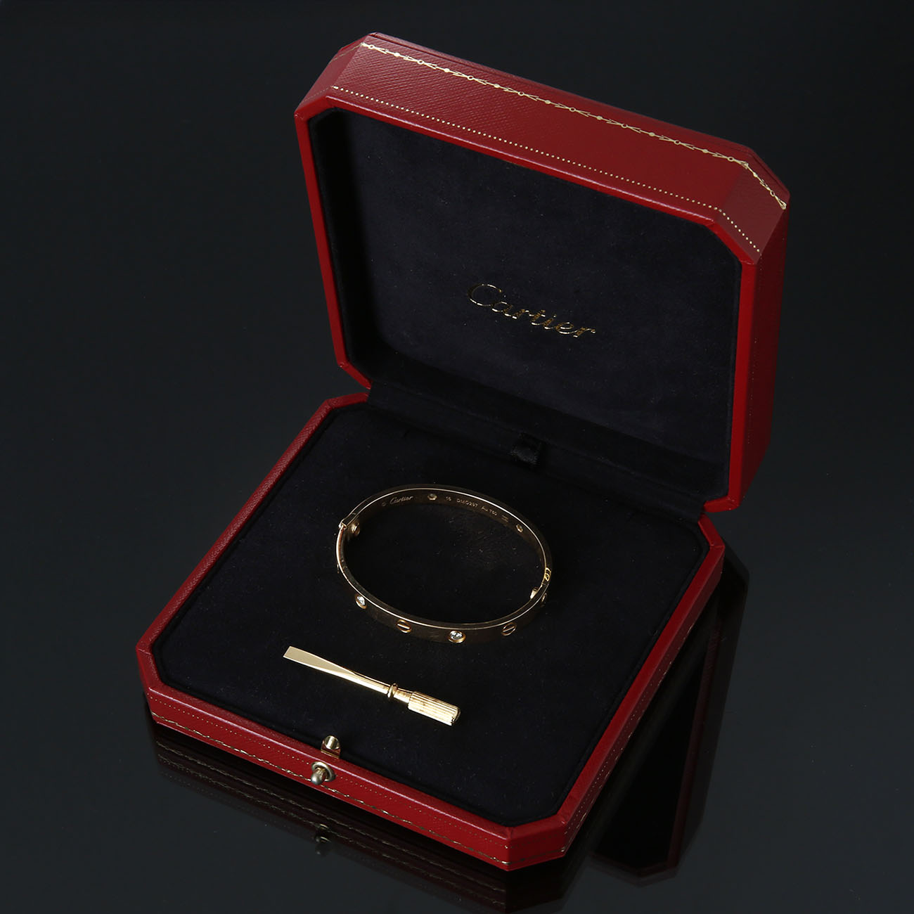 CARTIER(USED)까르띠에 4P 러브 브레이슬릿 #16