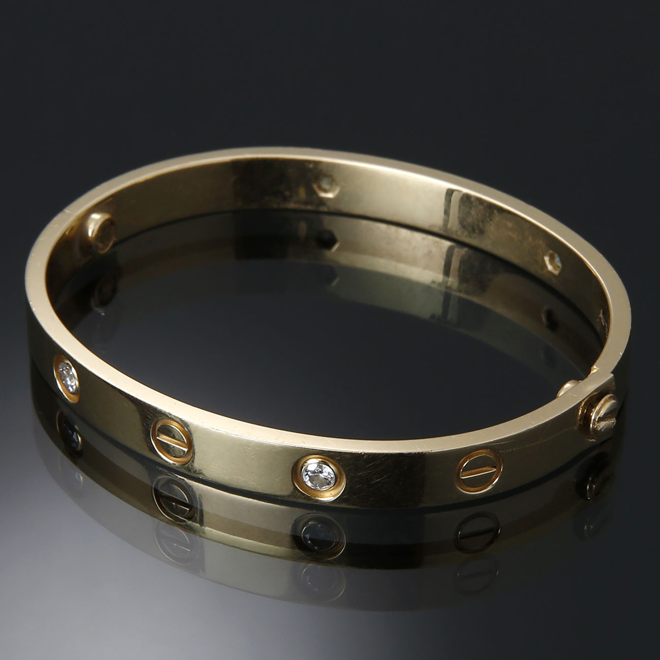 CARTIER(USED)까르띠에 4P 러브 브레이슬릿 #16