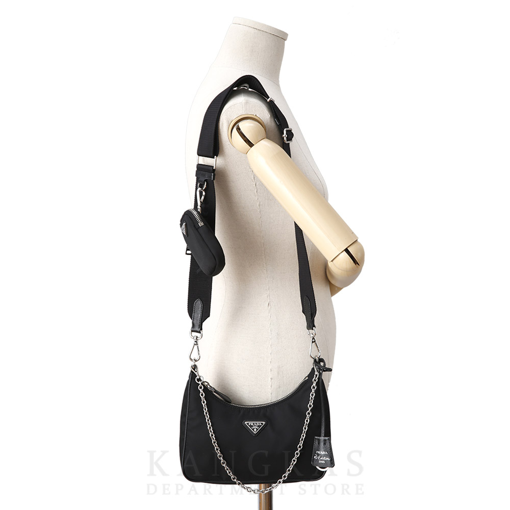 PRADA(USED)프라다 1BH204 테수토 호보 숄더백
