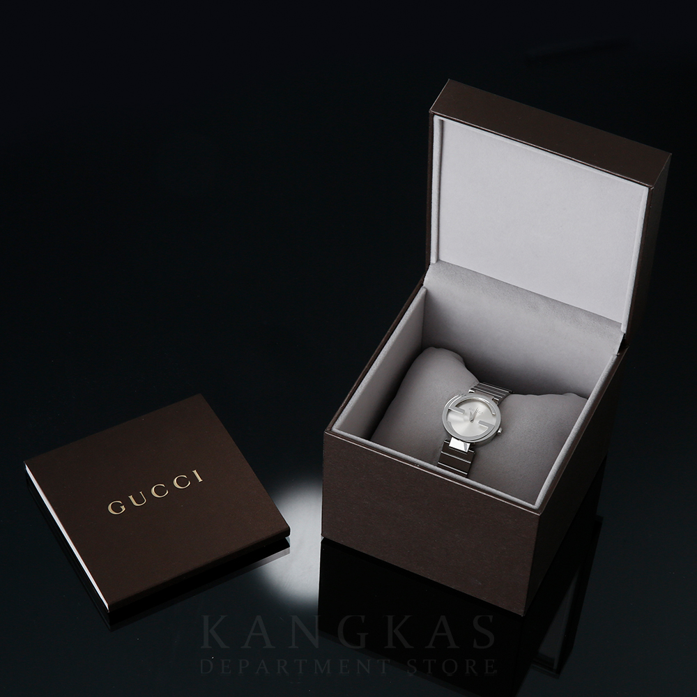GUCCI(USED)구찌 133503 GG 레이디스 스틸 워치