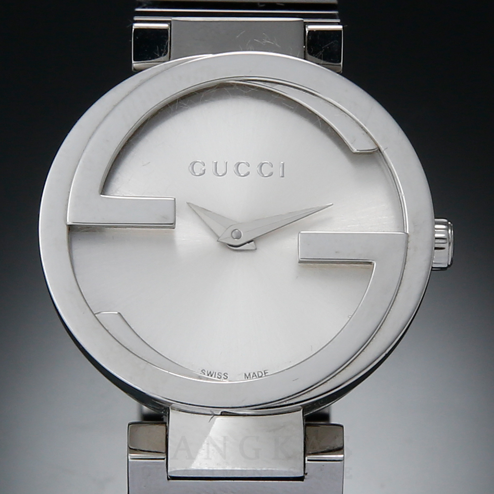 GUCCI(USED)구찌 133503 GG 레이디스 스틸 워치