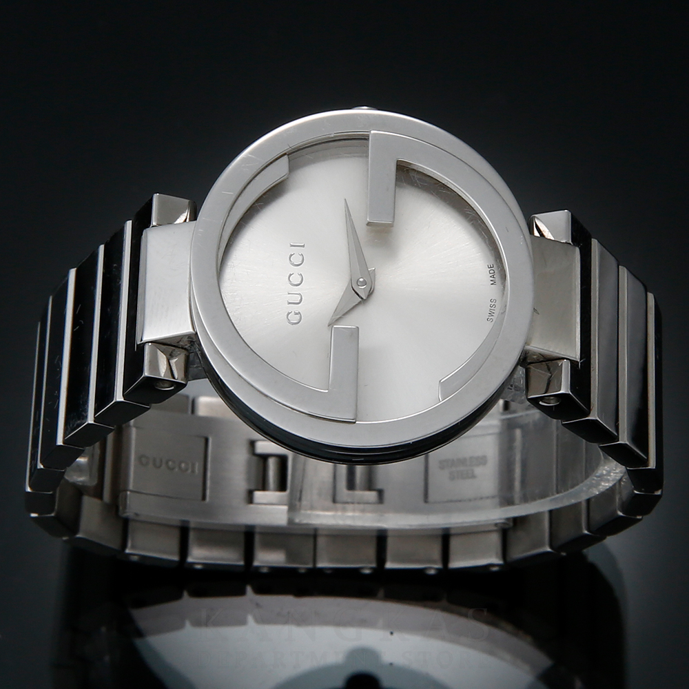 GUCCI(USED)구찌 133503 GG 레이디스 스틸 워치