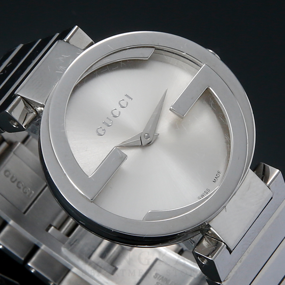 GUCCI(USED)구찌 133503 GG 레이디스 스틸 워치