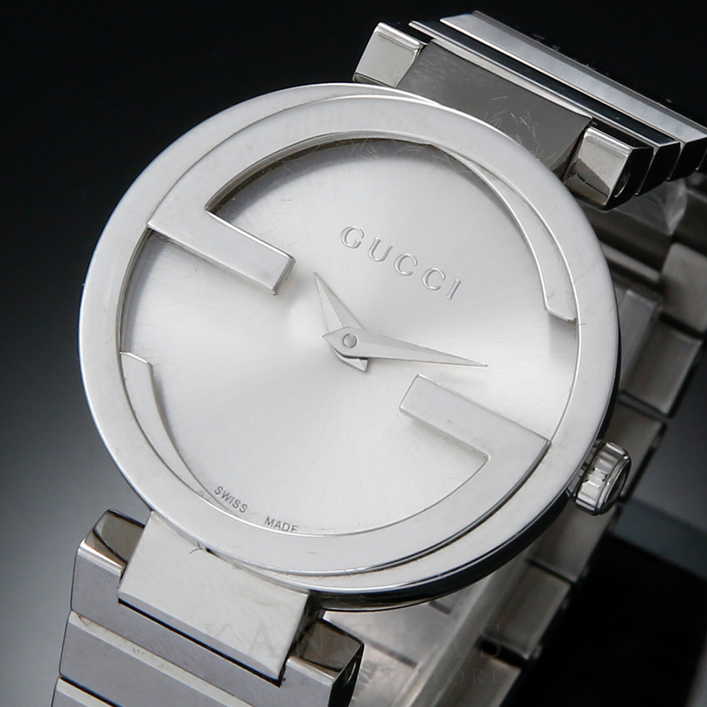 GUCCI(USED)구찌 133503 GG 레이디스 스틸 워치