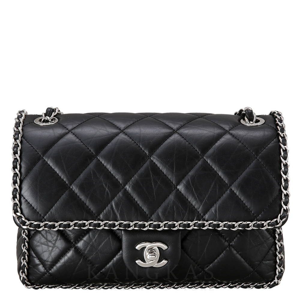 CHANEL(USED)샤넬 시즌 체인 플랩 숄더백