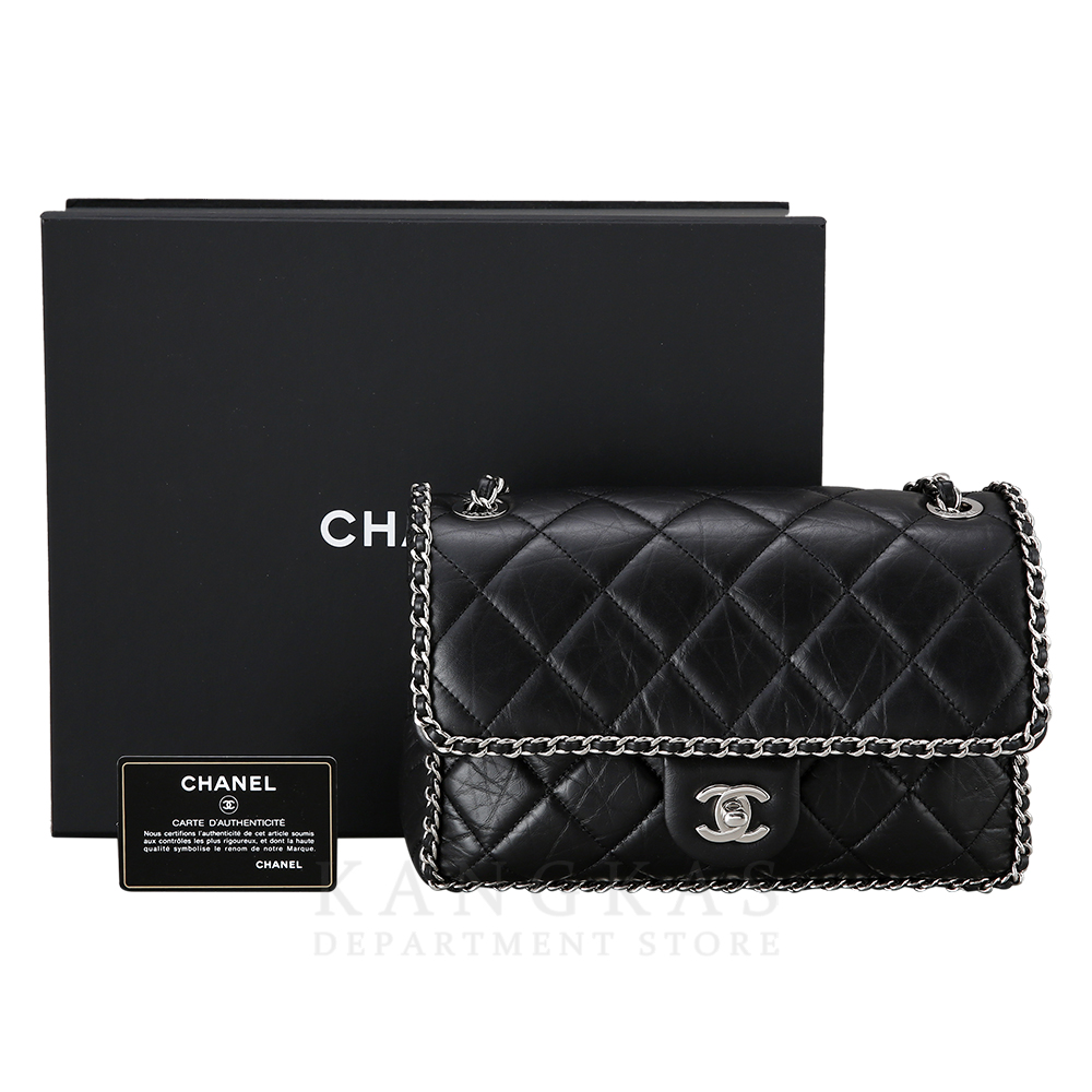CHANEL(USED)샤넬 시즌 체인 플랩 숄더백
