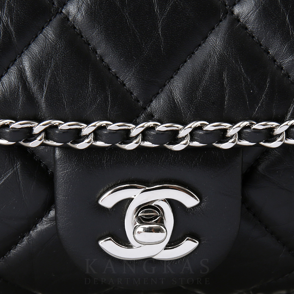 CHANEL(USED)샤넬 시즌 체인 플랩 숄더백