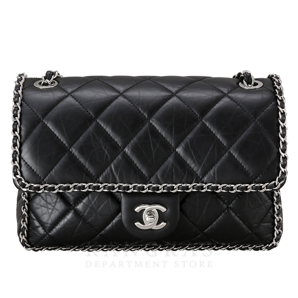 CHANEL(USED)샤넬 시즌 체인 플랩 숄더백