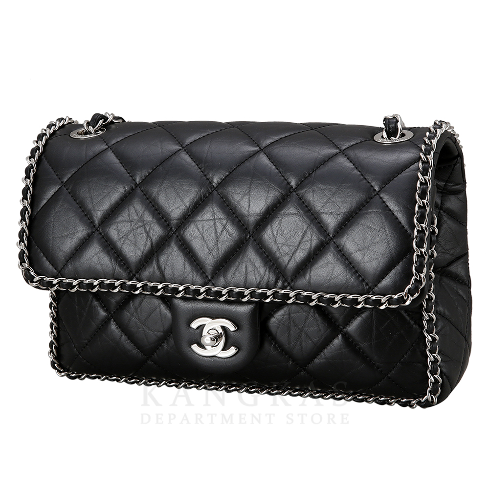 CHANEL(USED)샤넬 시즌 체인 플랩 숄더백