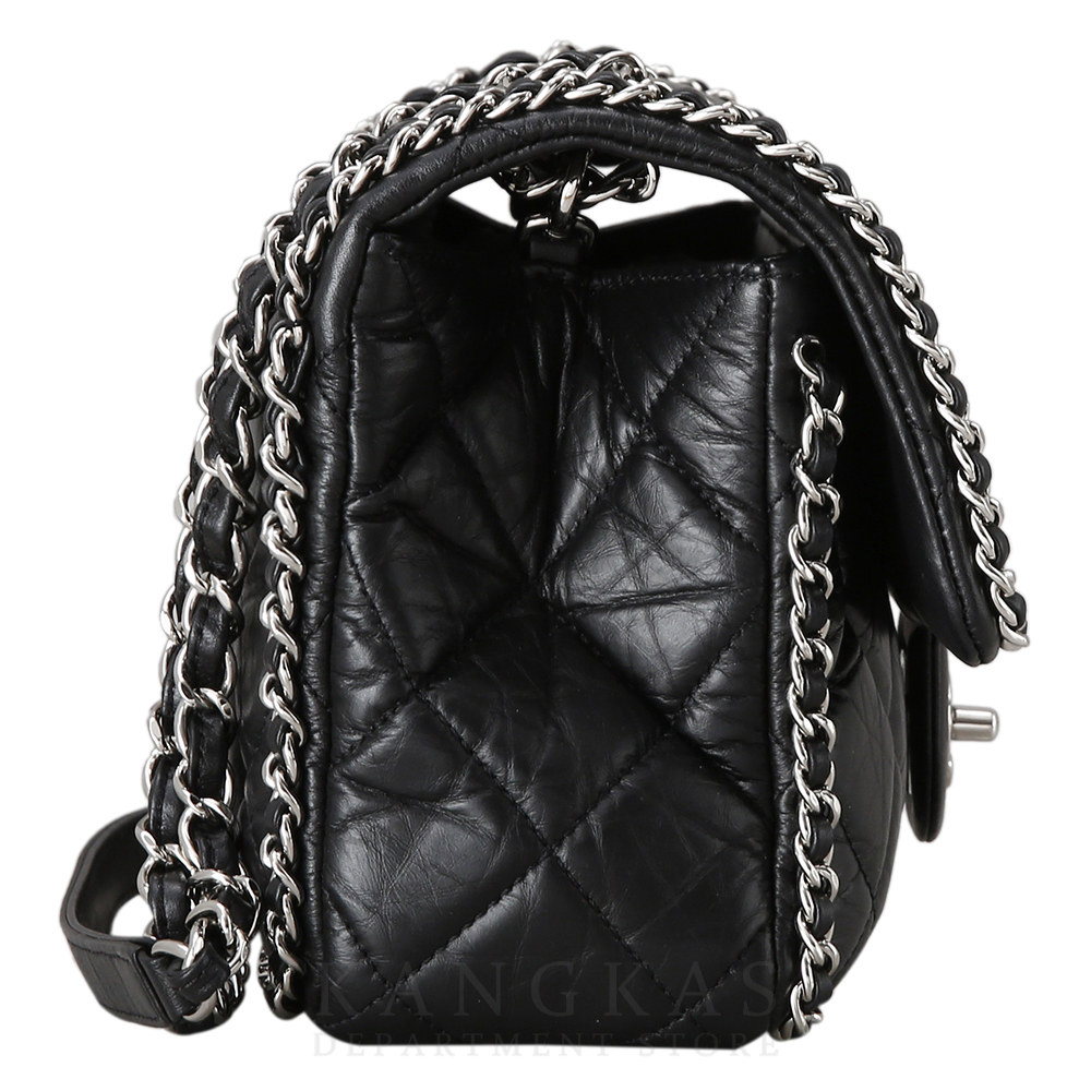 CHANEL(USED)샤넬 시즌 체인 플랩 숄더백