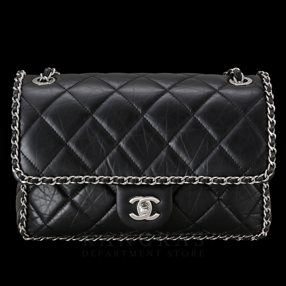 CHANEL(USED)샤넬 시즌 체인 플랩 숄더백